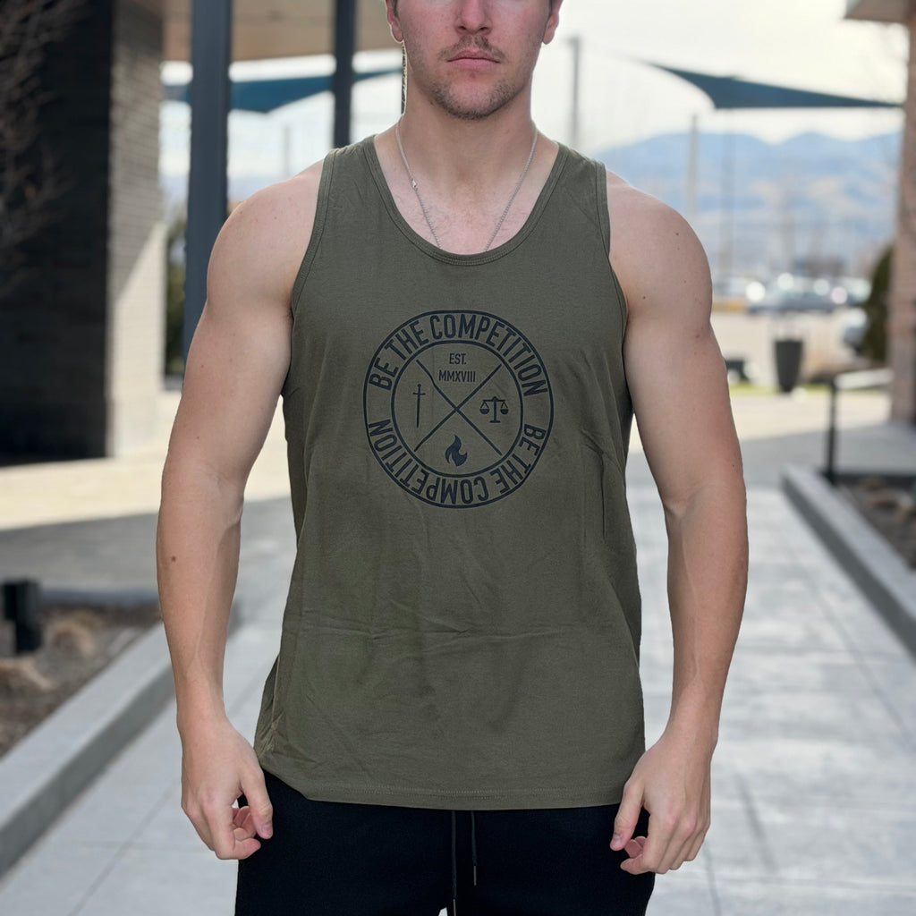 Be The Competition Tank (Green)