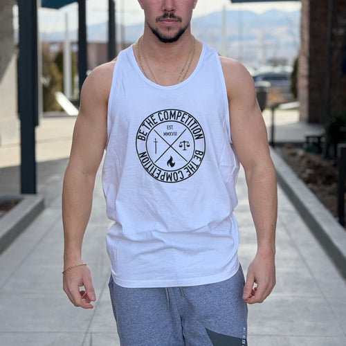 Be the Competition Tank (White)